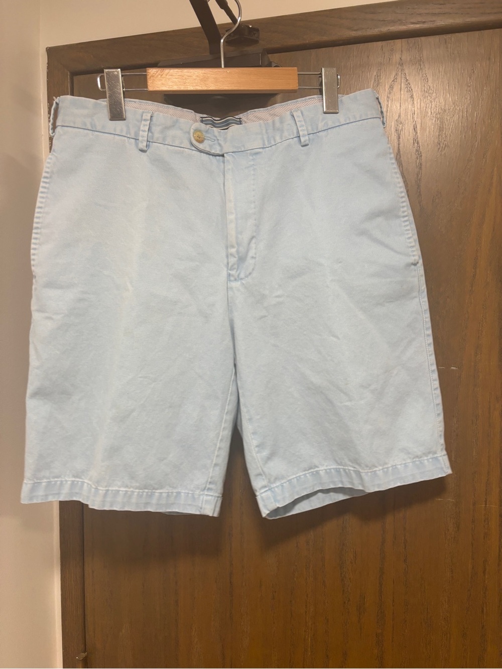 Peter Millar Shorts Mens 33 Blue Chino golf Casual Beach Outdoor 100% Cotton